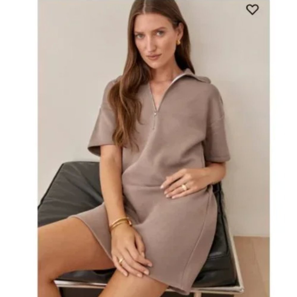 Reformation Hampton Sweat Dress